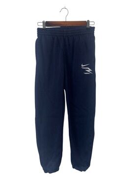 Nike 3Brand Russell Wilson Navy Blue Jogger Sweatpants Boys Size Large 12-13